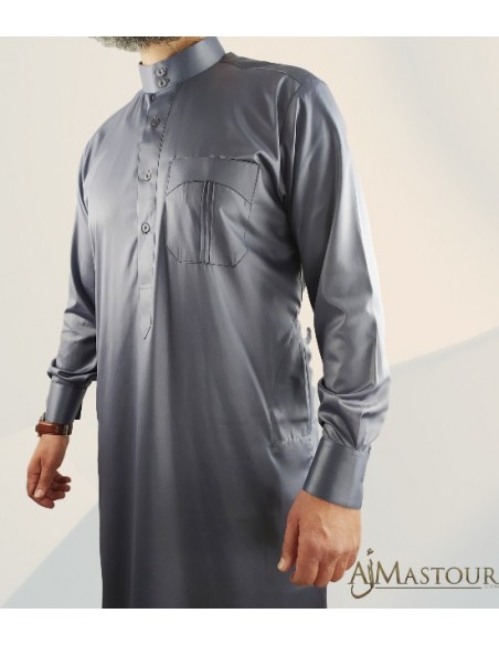 Custom Saudi Qamis Grau
