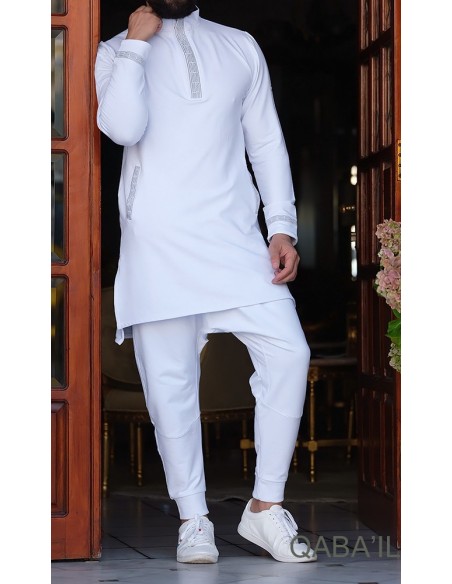 Qamis Hof Eminentie Wit-Qaba'il