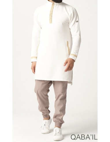 Short Qamis Eminence Ecru-Qaba'il