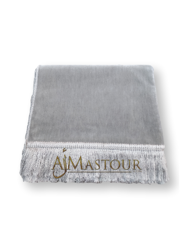 Hoogwaardige gebedsmat lichtgrijs