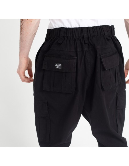 Saroeul Cargo Zwart-Dc jeans