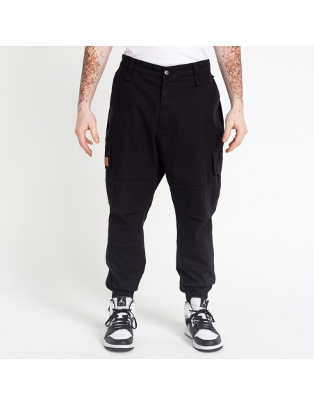 Saroeul Cargo Zwart-Dc jeans