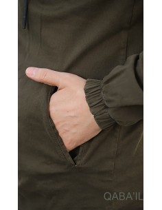 Sweatshirt Kameron Stretch Kaki-Qaba'il 2