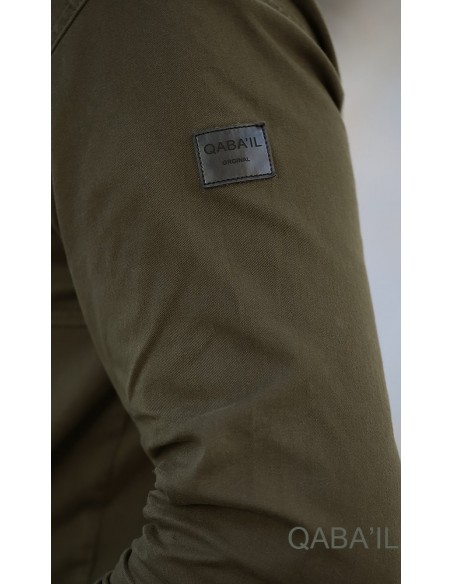 Kameron Stretch Sweat-shirt Kaki-Qaba'il