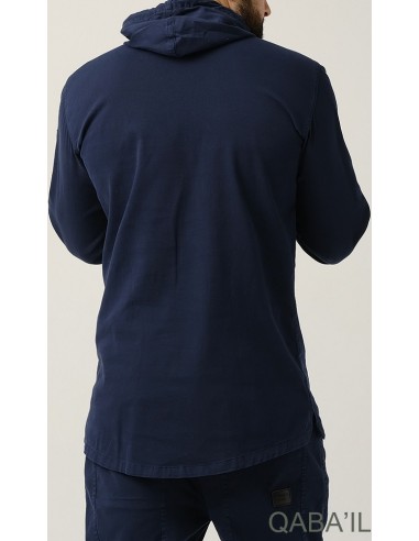 Kameron Stretch Sweat Blauw-Qaba'il