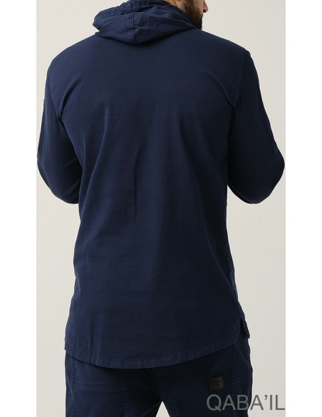Kameron Stretch Sweat Blauw-Qaba'il