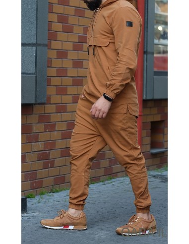 Sweatshirt Kameron Stretch Kamel-Qaba'il