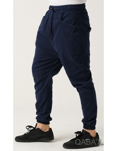 Saroual Broek Stretch Blauw-Qaba'il