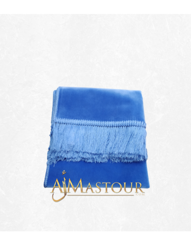 Hoogwaardige blauwe gebedsmat voor kinderen