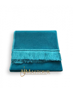 High quality bluish prayer mat