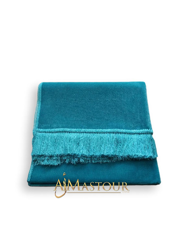 Blauw gebedsmatje van hoge kwaliteit