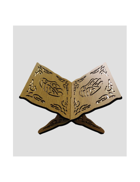 Beige gesneden houten Koran deur