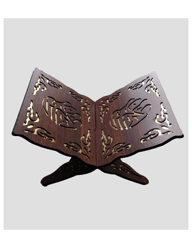 Bruin Gesneden Houten Koranhouder