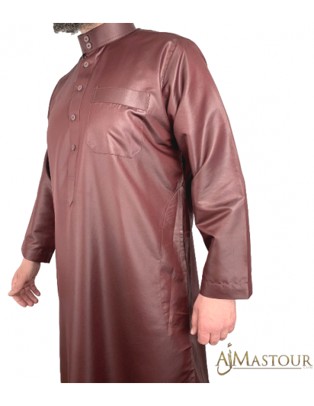 Saoedische Qamis Bordeaux