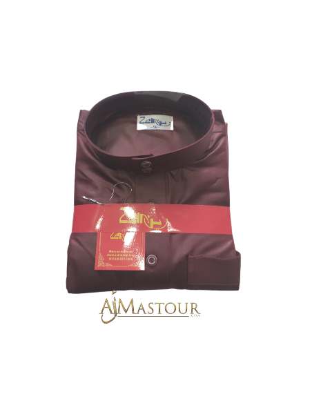 Saoedische Qamis Bordeaux
