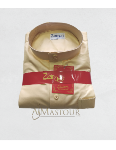 Beige Saudi Qamis -Zein 2