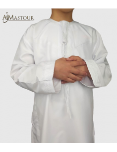 Qamis Kind Omani Weiß