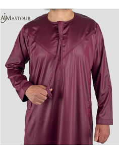 Emirati Qamis Bordeaux