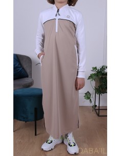 Qamis Kind Ezox Beige - Qaba'il
