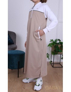 Qamis Kind Ezox Beige - Qaba'il 2