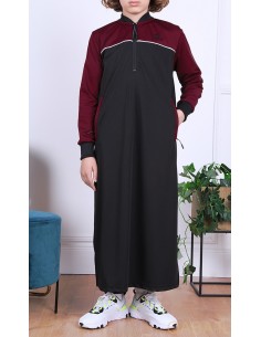 Qamis Kind Ezox Schwarz - Qaba'i