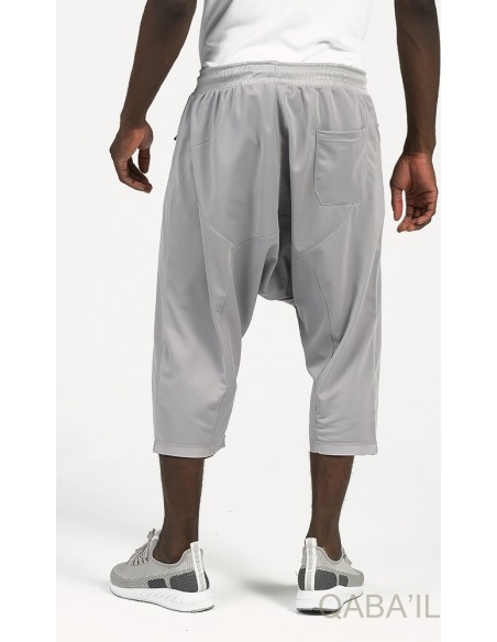 Saroual Pantacourt Lichtgrijs - Qaba'il