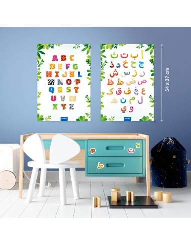 Mijn Arabische en Franse alfabetten - Educatfal