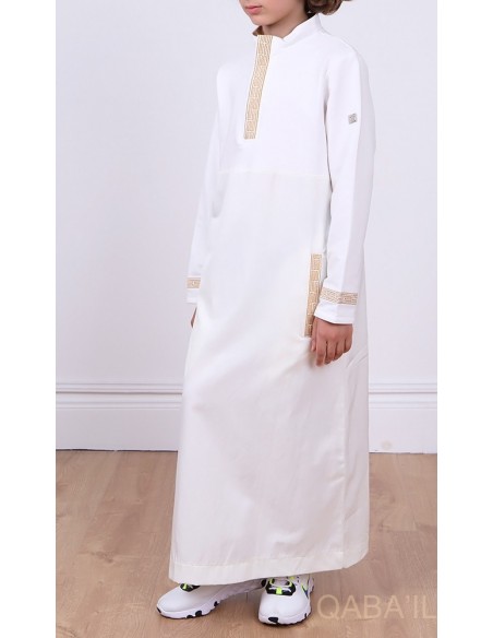 Qamis Kind Eminenz Ecru - Qaba'il
