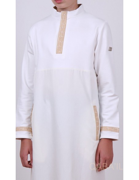 Qamis Kind Eminenz Ecru - Qaba'il