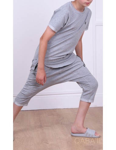 Ensemble Nautik Enfant Gris Clair - Qaba'il