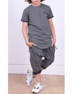 Ensemble Nautik Enfant Anthracite - Qaba'il