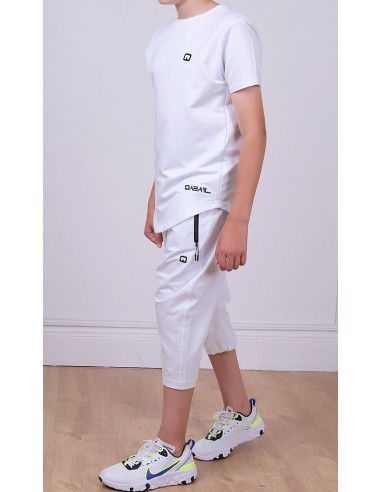 Nautik kinderoutfit wit - Qaba'il