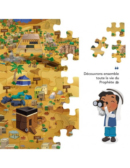 Puzzle - In the footsteps of Muhammad