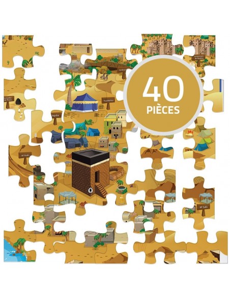 Puzzel - In de voetsporen van Mohammed