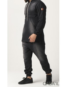 Kameron zwart sweatshirt -...