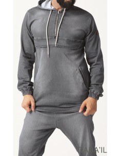 Sweatshirt Kameron Grau -...