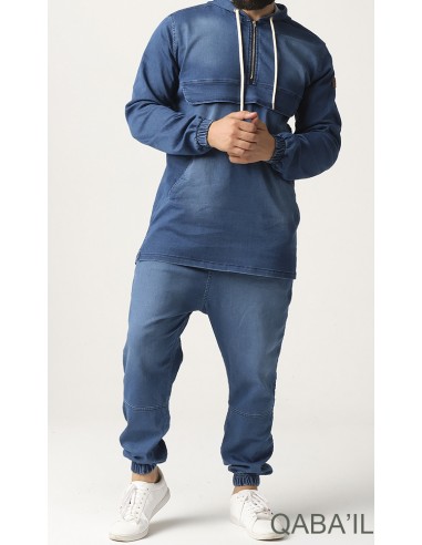 Kameron Lichtblauw Sweatshirt - Qaba'il