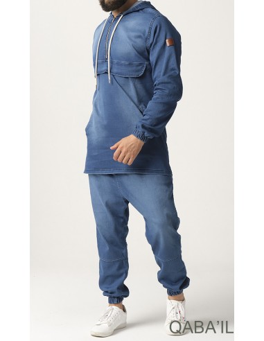 Kameron Lichtblauw Sweatshirt - Qaba'il