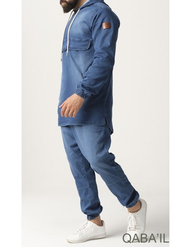 Kameron Light Blue Sweat - Qaba'il