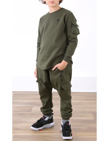 Kinder sluipschuttersset Khaki - Qaba'il