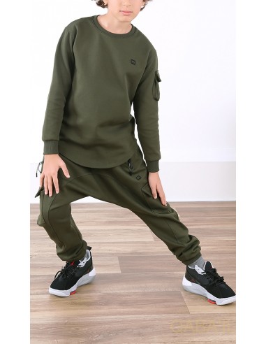 Ensemble Sniper Enfant Kaki - Qaba'il