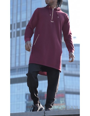 Qamis Hofkap Basic Bordeaux - Qaba'il