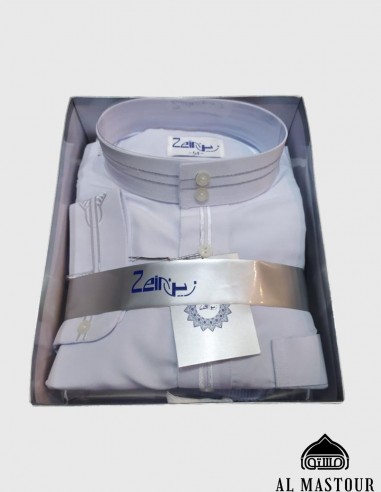Saudi Qamis With Embroidery - Zein
