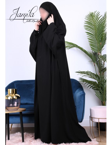 Jilbab1 stuks Jamila Zwart