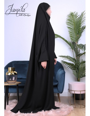 Jilbab1 stuks Jamila Zwart