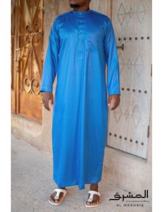Blue Saudi Qamis - Al Mashriq