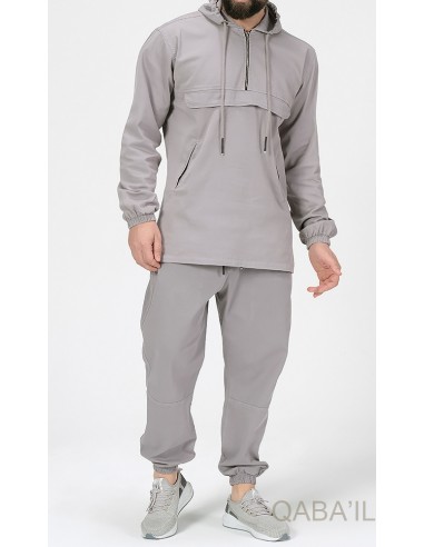 Stretch Sweat Grijs - Qaba'il