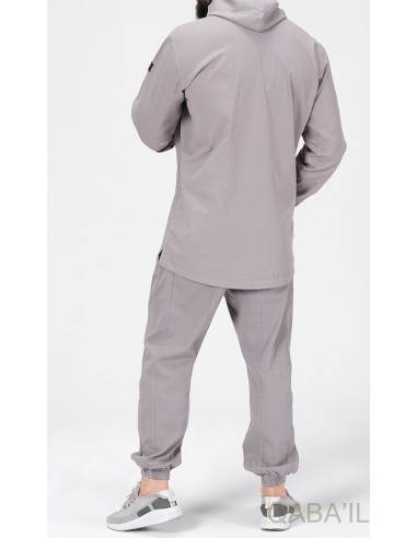 Stretch Sweat Grijs - Qaba'il