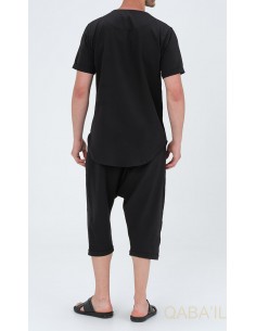 Tee-Shirt Leger Azur Noir -... 2