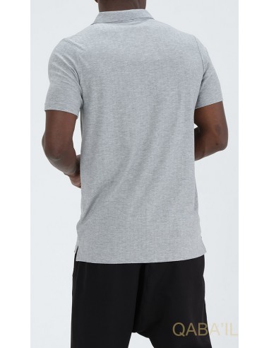 Polo-Shirt Aldo Grau -Qaba'il